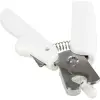 Nůžky na drápky s LED světlem, 15 cm, nerez/plast