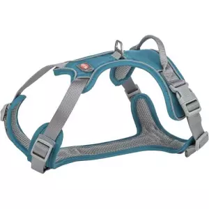 Postroj PREMIUM ACTIVE, petrolejová (M-L: 60-75 cm/ 25 mm)