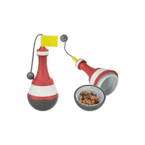 Aqua Toy  BÓJKA, plovoucí hračka na pamlsky, 19 cm, TPR