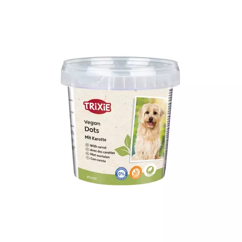 Vegan Dots, měkké mini válečky s mrkví, 200 g