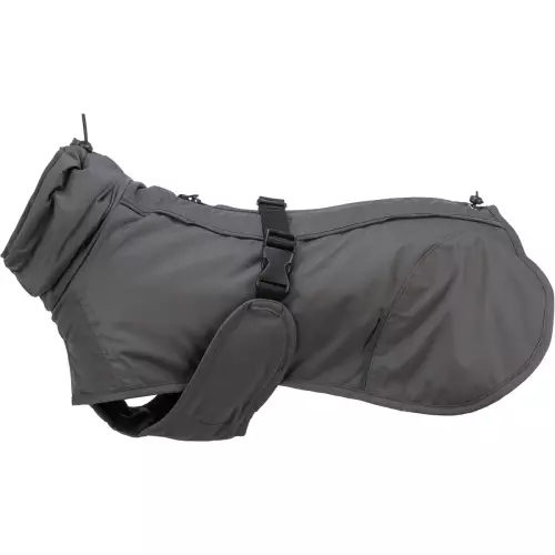 Outdoorový kabátek LIMOUX, kamenná šedá (L: 62cm, hruď: 74-92cm, krk: 42-70cm)