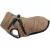 Zimní bunda PIROU s postrojem, písková (M: 45cm, hruď: 62-66cm, krk: až 48cm)