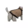 Zimní bunda PIROU s postrojem, písková (M: 45cm, hruď: 62-66cm, krk: až 48cm)