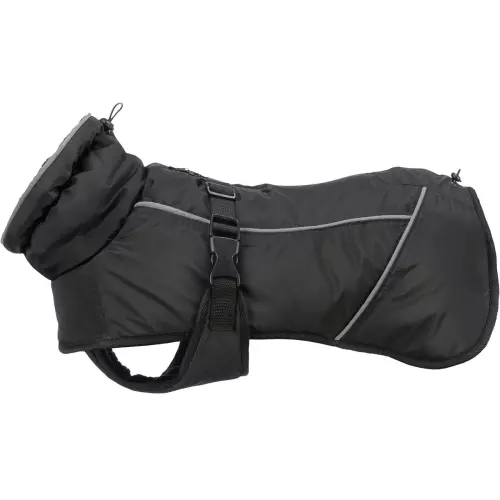 Zimní kabátek BRIZON s membránou, černá (M: 45cm, hruď: 46-72cm, krk: až k 52cm)