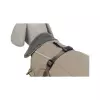 Kabátek ROUEN 2 v 1, buldog střih, písková (S:40cm, hruď:48-78cm, krk:48-56cm)