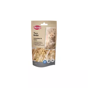 Freeze Dried - mrazem sušené pamlsky s jehněčím a lososem, 25 g