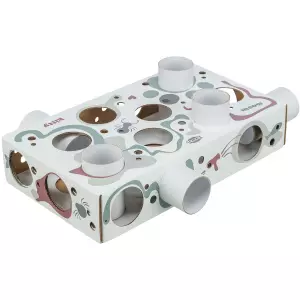 Cat Activity Paws´n´Treats Box - interaktivní hra pro kočky, 35 x 7 x 2 cm, karton