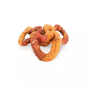 KIDDOG BUFFET kachní a kuřecí masíčko na buvolím srdci [10 ks], 12 cm/ 100 g