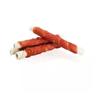 KIDDOG BUFFET ROLLER s kachními prsy plněný hovězím [50 ks], 12 cm / 35 g