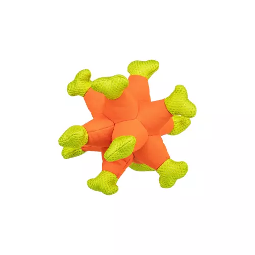 Aqua Toy mořský ježek, plovoucí hračka do vody, 24 cm, oranžová/zelená