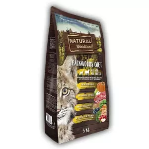 Natural Woodland Backwoods Diet Cat & Kitten /vepřové/ (5 kg)