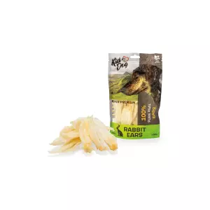 KIDDOG SUPER PREMIUM 100% přírodní králičí uši 50 g