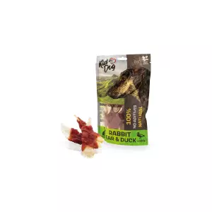 KIDDOG SUPER PREMIUM 100% kachní prsa na králičím uchu 150 g