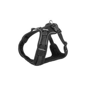 FlexMesh Premium postroj, široký střih, černá (M: 58-80 cm/20 mm)