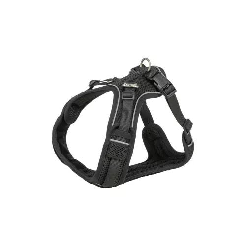 FlexMesh Premium postroj, široký střih, černá (M: 58-80 cm/20 mm)