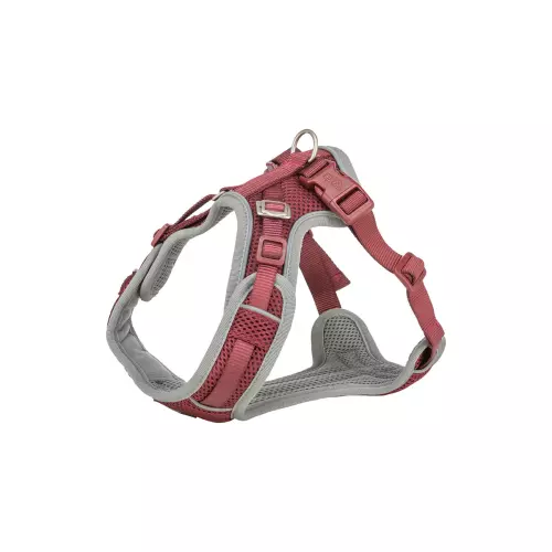 FlexMesh Premium postroj, široký střih, sangria (L: 63-92 cm/ 25 mm)