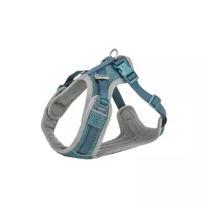 FlexMesh Premium postroj, široký střih, petrolejová (XS-S: 40-57 cm/ 15 mm)
