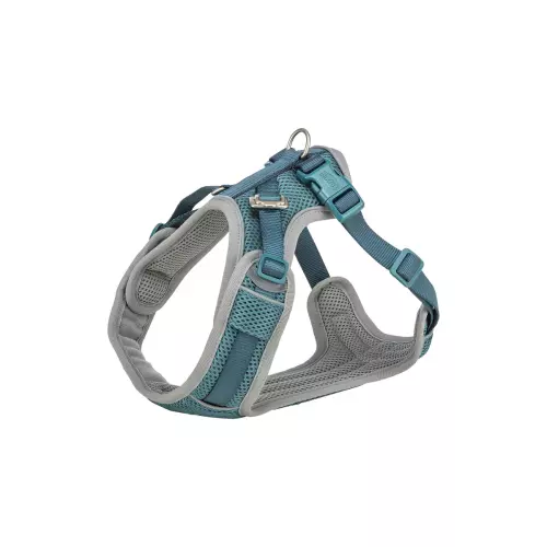 FlexMesh Premium postroj, široký střih, petrolejová (XS-S: 40-57 cm/ 15 mm)