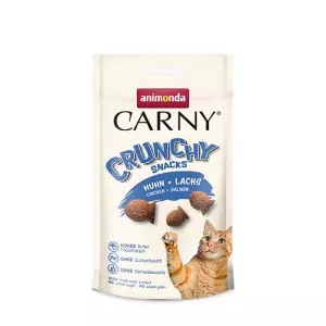 ANIMONDA Carny Crunchy Snacks - kuře + losos 50 g