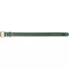 Obojek PURE kožený, šalvějová (M: 36-43 cm/ 30 mm)