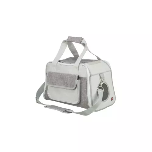 Transportní taška LIBBY, 25 x 27 x 42 cm, do 7 kg, šedá