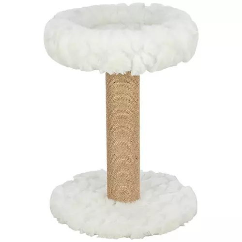 Škrabací sloupek MIRELLA 55 cm, polstrovaná platforma