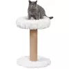 Škrabací sloupek MIRELLA 55 cm, polstrovaná platforma