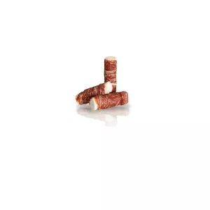 KIDDOG BUFFET hovězí steak plátky na buvolím špalíčku [50 ks] , 20 mm / 8 cm