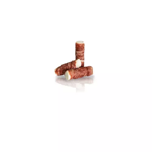 KIDDOG BUFFET hovězí steak plátky na buvolím špalíčku [50 ks] , 20 mm / 8 cm