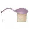 JUNIOR škrabadlo pro koťata o 26 cm/ 47 cm, fleece/sisal, světlá lila