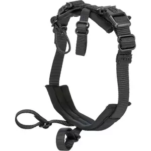 Protipanický adaptér STAY na postroj, černá (M-L: 46-72 cm/ 20 mm)
