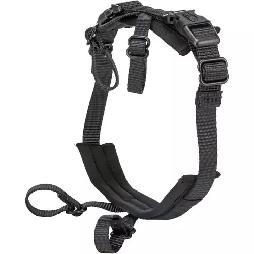 Protipanický adaptér STAY na postroj, černá (M-L: 46-72 cm/ 20 mm)