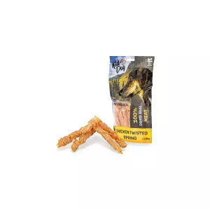 KIDDOG SUPER PREMIUM 100% kuřecí prsa ve spirále bez aditiv 100 g