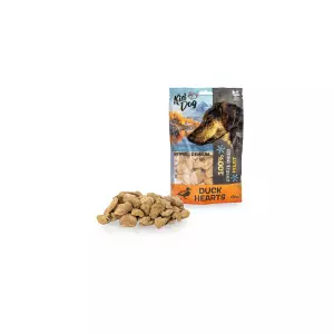 KIDDOG SUPER PREMIUM 100% kachní srdíčka sušená mrazem 50 g