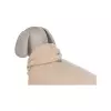Mikina CARSON s kapucí, písková (XXS: 24cm, hruď: 36cm, krk: 28cm)