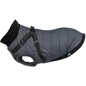 Obleček PONTIS - vesta s postrojem, modrá (XXS: 24cm, hruď: 40-44cm, krk: 30cm)