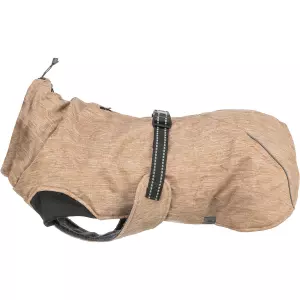 Zateplený zimní kabátek RIOM, písková (XXL:80cm, hruď:74-112cm, krk: do 66cm)