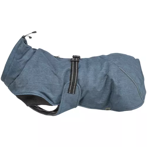 Zateplený zimní kabátek RIOM, tmavá modrá (L:55cm, hruď:58-84cm, krk: do 52cm)