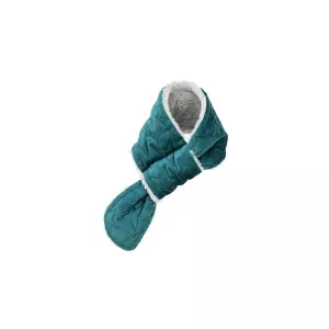 Vánoční šál pro psy, L: 90 cm, samet/plyš, lila/zelená