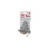 Vánoční stromek s catnipem, 10.5 cm, filc, šedá