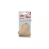 Vánoční zvoneček s catnipem, 9.5 cm, filc, béžová