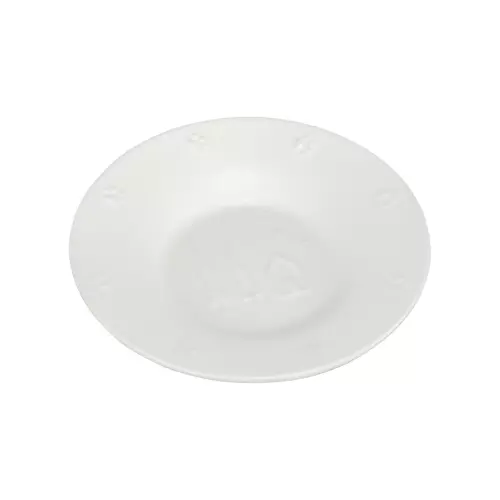 Vánoční keramická miska, 0.2 l/o 16 cm, bílá