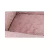 Vánoční sametové lůžko LIVIA Soft s hebkým okrajem, starorůžová (100 x 70 cm)