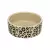 Keramická miska LEO, 0,3 l/ 12 cm, hnědá/leopardí