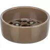 Keramická miska LEO, 0,3 l/ 12 cm, hnědá/leopardí