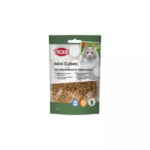 Mini Cubes, kostičky s kuřecími prsy a játry, 50 g