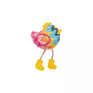 Kuřátko s catnipem, 11 cm, polyester