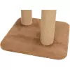 Škrabadlo LEO, 2 podesty, oblouk, míček,  85 cm, hnědá