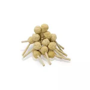 KIDDOG BUFFET lízátko kulička s mořskou treskou [50 ks], ø 3 / 8,5 cm / 16 g