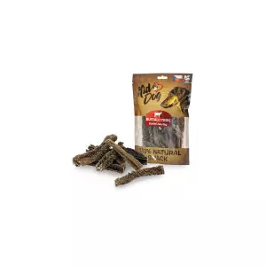 KIDDOG 100% Natural Snack, hovězí žaludek (dršťky) 12 cm/ 100 g